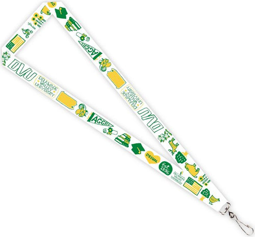 Delaware Valley University Julia Gash 3-4'' Satin Lanyard