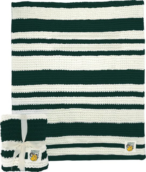 Delaware Valley University Cable Knit Throw 50x60