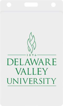 Delaware Valley University Thumb Notch Card Guard
