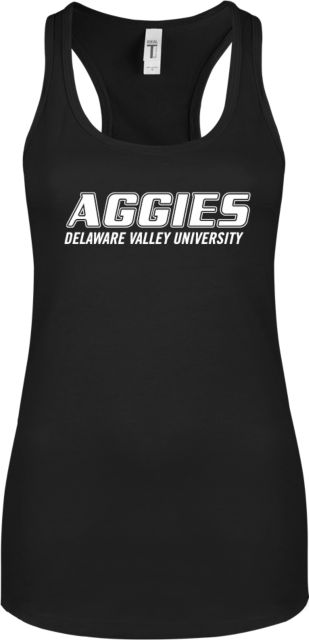 Delaware Valley Next Level Womens Racerback Tank  Aggies - ONLINE ONLY