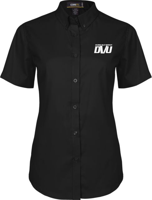Delaware Valley Womens Twill Button Up Short Sleeve DFU Sportmark - ONLINE ONLY