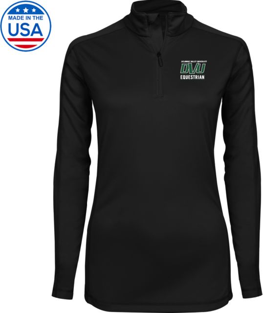 Delaware Valley Syntrel Womens Interlock 1/4 Zip DVU Sportmark Equestrian - ONLINE ONLY