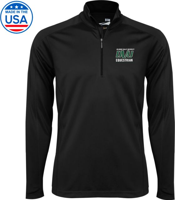 Delaware Valley Syntrel Interlock 1/4 Zip DVU Sportmark Equestrian - ONLINE ONLY
