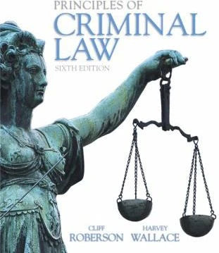 Principles of Criminal Law
