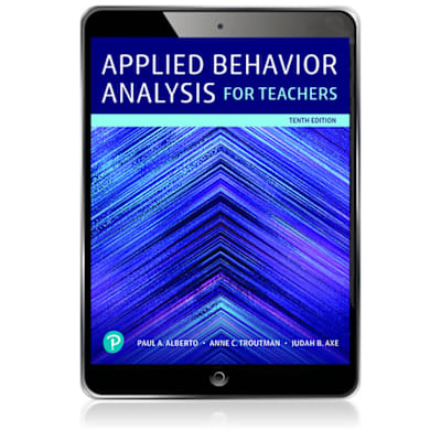 Applied Behavior Analysis for Teachers -- Pearson eText (OLP)