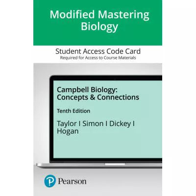 Mastering Biology with Pearson eText Access Code for Campbell Biology : Concepts &amp; Connections