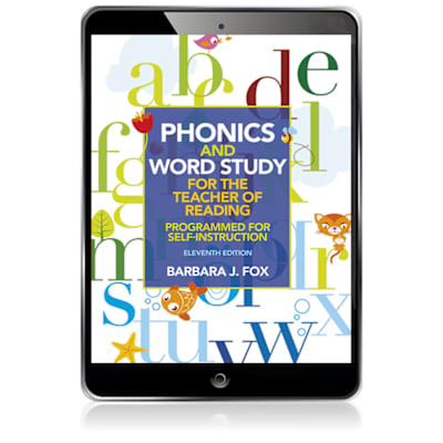 Pearson eText for Phonics & Word Study for the Teacher of Reading: Programmed for Self-Instruction -- Instant Access
