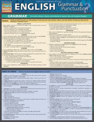ENGLISH GRAMMAR & PUNCTUATION