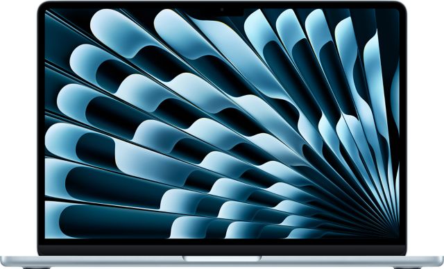 Apple 15-inch MacBook Air: Apple M5 chip with 10‑core CPU and 10‑core GPU, 24GB, 1TB SSD - Sky Blue